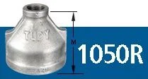 LUVA DE REDUÇÃO NPT 150# TUPY 1.1/2" X 1.1/4"