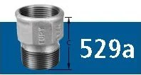 LUVA M/F GALV BSP 150# TUPY 3/4"