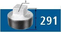 BUJÃO BSP - GALVANIZADO 1.1/2"