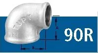 COTOVELO DE REDUÇÃO BSP - GALVANIZADO 1.1/2" X 3/4"