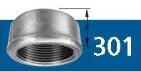 TAMPÃO DE REDUÇÃO GALV BSP 150# TUPY 1/4"